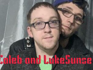 Caleb_and_LukeSunset