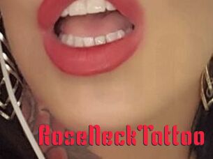 RoseNeckTattoo